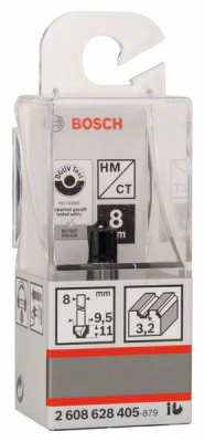 Фреза четвертная 3.2*10,2/8мм, BOSCH