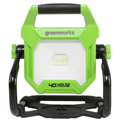 Прожектор с гибридным питанием аккумуляторный LED Greenworks G40WLH 40V/220V (40В, без АКБ и ЗУ)