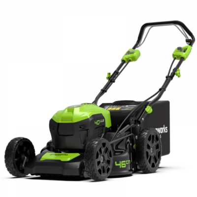 Газонокосилка аккумуляторная Greenworks GD40LM46SPK5 (40В, 46 см, 1хАКБ 5Ач и ЗУ)