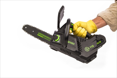 Цепная пила аккумуляторная Greenworks GD40TCS (40В, без АКБ и ЗУ) 25см
