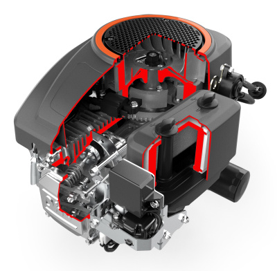 Двигатель Husqvarna HS 452 (452см3/13л.с.) (D=25.4, L=80) (593 23 04-01)