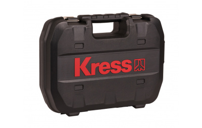 Аккумуляторный гайковерт бесщеточный KRESS KU272.2 20В, 400Нм, 4Ач х 2, ЗУ 2А, кейс