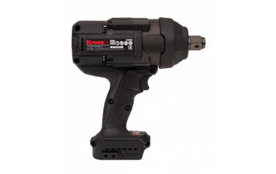 Аккумуляторный гайковерт бесщеточный KRESS KUB35.91, 20В, 3/4", 1700Нм, без АКБ и ЗУ, кейс