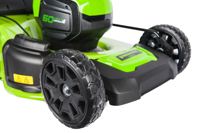 Газонокосилка аккумуляторная Greenworks GD60LM46SPK4 (60В, с 1хАКБ 4Ач и ЗУ) 46см самоходная