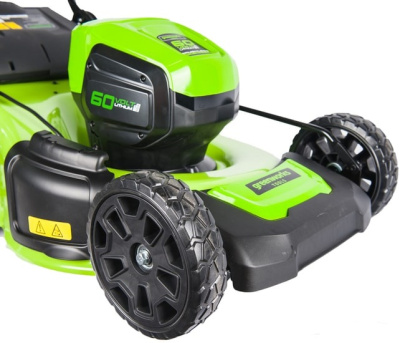 Газонокосилка аккумуляторная Greenworks GD60LM46HP (60В, без АКБ и ЗУ) 46см