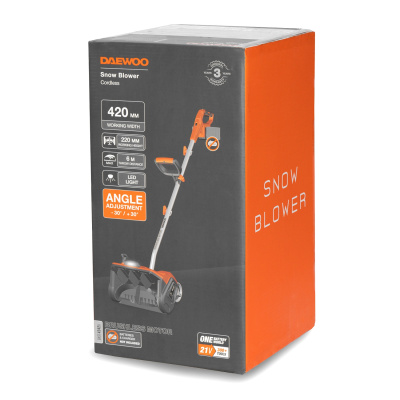 Снегоуборщик аккумуляторный DAEWOO DAST 4242Li