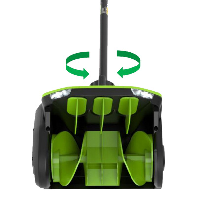 Снегоуборщик аккумуляторный Greenworks GD60SS2 (60В, с 1хАКБ 5Ач и ЗУ) 30см