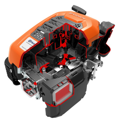 Двигатель Husqvarna HS166A 166см3 (D=22,2 L=80)