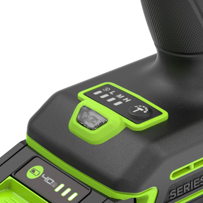 Гайковерт ударный аккумуляторный Greenworks IW5500 (24В, 1хАКБ 4Ач и ЗУ) 500Нм