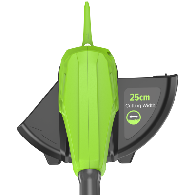 Триммер аккумуляторный Greenworks G24LT251 (24В, 1х2Ач, ЗУ) 25см