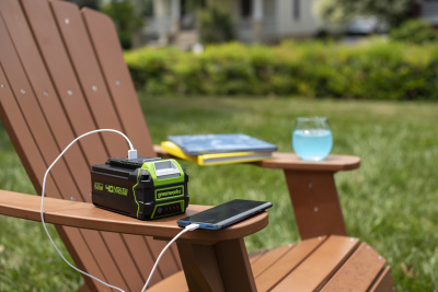 Аккумулятор Greenworks G40USB4 (40В, 4 А-ч) с USB разъемом