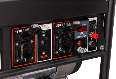 Генератор бензиновый ECO PE-4001RS (2,8 кВт, 220 В, бак 15л, 38кг) Black Edition
