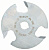 Фреза Expert дисковая плоская пазовая  D50.8/L2.5/G,8.0мм, BOSCH