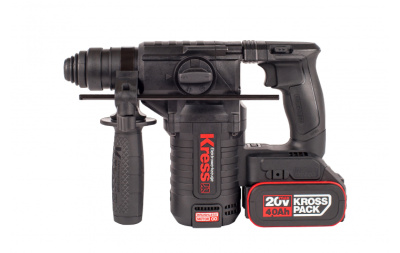 Перфоратор аккумуляторный Kress KU388, 2.2 Дж (20В, 4Ач х 2, ЗУ, кейс)