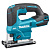Лобзиковая пила DJV184Z BL motor аккумуляторная без АКБ и ЗУ, MAKITA