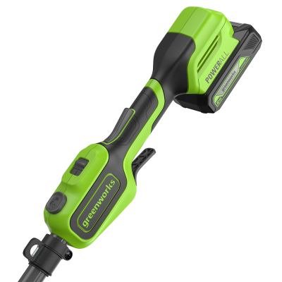 Триммер аккумуляторный Greenworks GD24LT331 (24В, 1хАКБ 4Ач и ЗУ) 33см