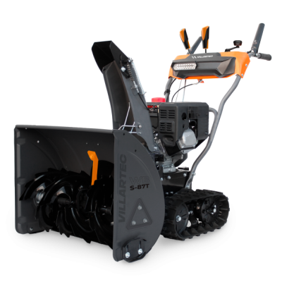 Снегоуборщик бензиновый VILLARTEC WB S-87T (66/51 см, 6/2 ск, гусен. блок.диф.)