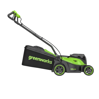 Газонокосилка аккумуляторная Greenworks GD24X2LM361 (2*24В, 36 см, без АКБ и ЗУ)