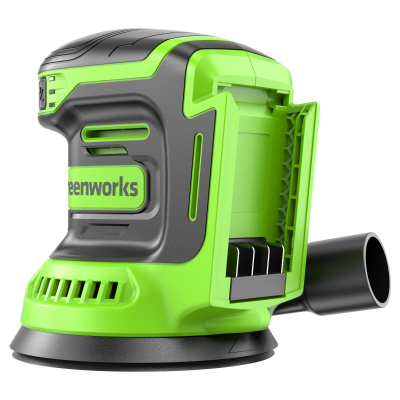 Эксцентриковая шлифовальная машина аккумуляторная Greenworks OS325 (24В, без АКБ и ЗУ)