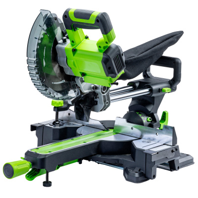 Пила торцовочная Greenworks GD24MS216 с протяжкой (24В без АКБ и ЗУ)