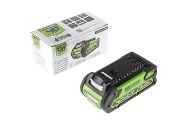 Триммер аккумуляторный Greenworks G40LTK2 (40В 1хАКБ 2Ач и ЗУ) 30см