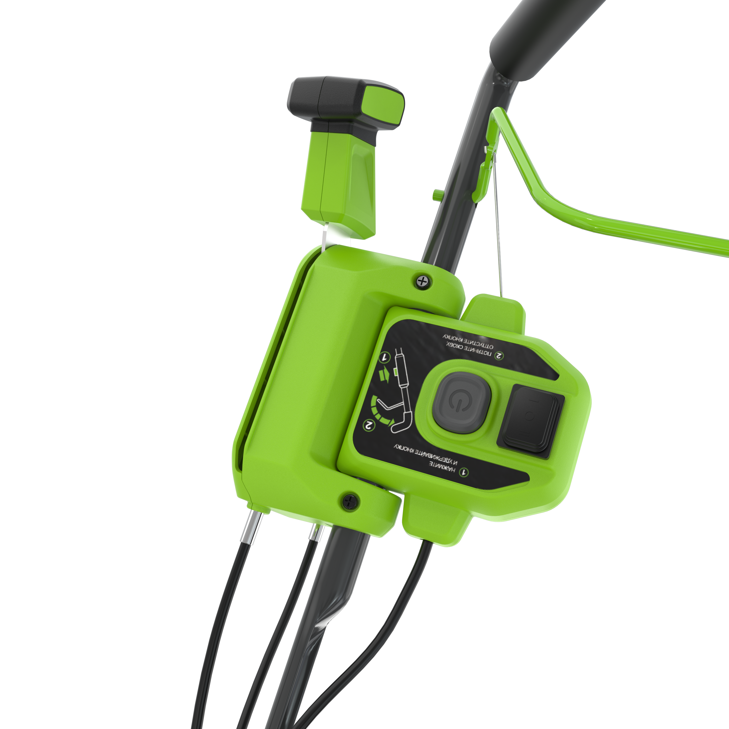 Снегоуборщик аккумуляторный Greenworks GD40STX2 (40В, с 1хАКБ 8ч и ЗУ) 51см