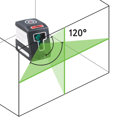 Уровень лазерный FUBAG Crystal 10G VH (зеленый луч)