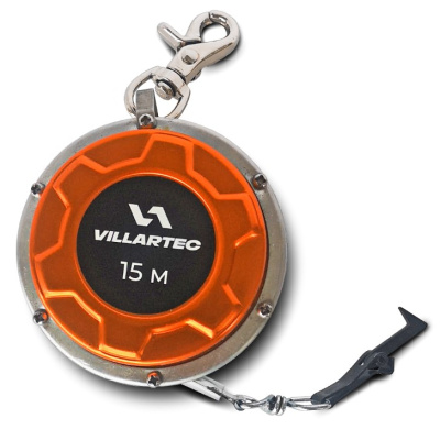 Рулетка измерительная VILLARTEC 15м (метал. корп.)