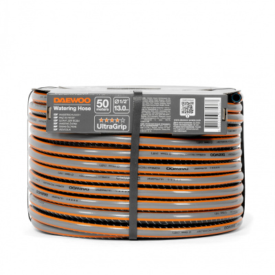 Шланг поливочный 1/2 " (13мм) DAEWOO UltraGrip 50м