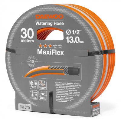 Шланг MaxiFlex диаметр 1/2 " (13мм), длина 30м DAEWOO DWH 3115