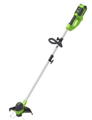 Триммер аккумуляторный Greenworks G40LTK4 (40В 1хАКБ 4Ач и ЗУ) 30см
