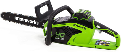 Цепная пила аккумуляторная Greenworks GD40CS15 (40В, 1*АКБ 4Ач и ЗУ)