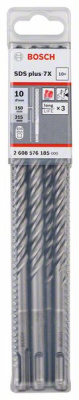 SDS Plus-7X бур, 10-150/215мм (10шт), BOSCH