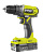 Дрель-шуруповерт RYOBI R18DD2-120S ONE+