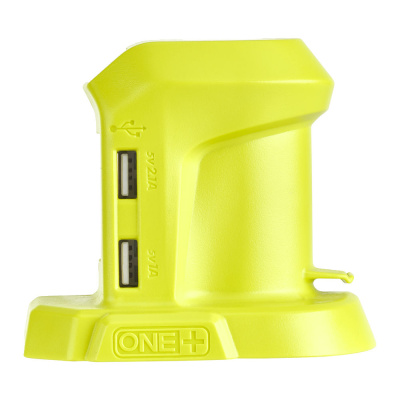 Адаптер с аккумулятора 18В на USB RYOBI R18USB-0 (без батареи) ONE+