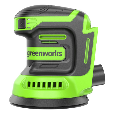 Эксцентриковая шлифовальная машина аккумуляторная Greenworks OS325 (24В, без АКБ и ЗУ)