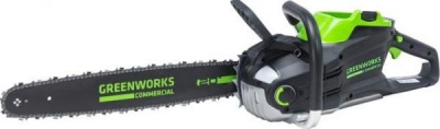 Цепная пила аккумуляторная Greenworks GD82CS51K5 (82В, 1xАКБ 5Ач и ЗУ) 51см