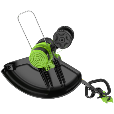 Триммер аккумуляторный Greenworks GD24LT331 (24В, 1хАКБ 4Ач и ЗУ) 33см