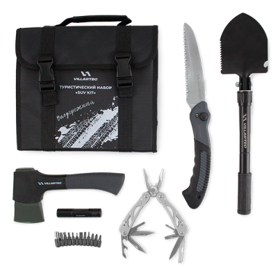 Набор туристический VILLARTEC SUV KIT (6 предм.)