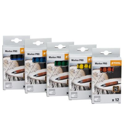 Мел разметочный STIHL Marker PRO красный 12шт