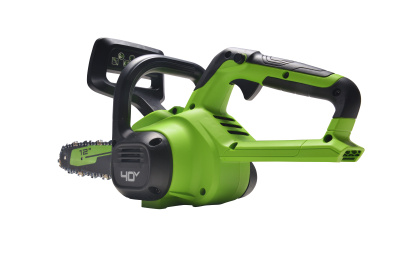 Цепная пила аккумуляторная Greenworks G40CS30IIK2 (40В, 1xАКБ 2Ач и ЗУ) 30см