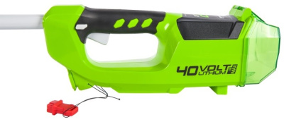 Снегоуборщик аккумуляторный Greenworks GD40SSK2 (40В, с 1хАКБ 2 А-ч и ЗУ) 30см