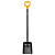 Лопата совковая FISKARS Solid