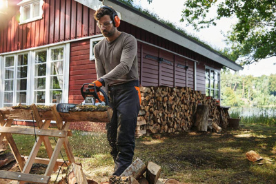 Бензопила STIHL MS 182 C-BE (шина и цепь 35см, защитный кожух)