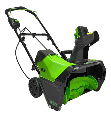 Снегоуборщик аккумуляторный Greenworks GD60PST (60В, без АКБ  и ЗУ) 51см