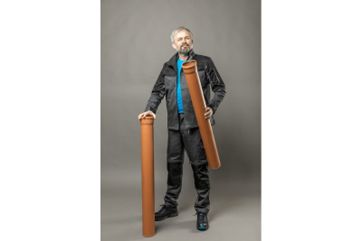 Куртка рабочая темно-серая HOEGERT EDGAR 2XL (56)