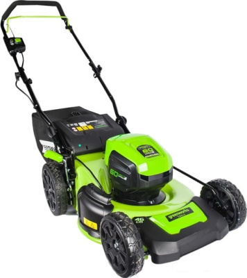 Газонокосилка аккумуляторная Greenworks GD60LM46HP (60В, без АКБ и ЗУ) 46см