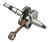 Вал коленчатый для MS170, 180, 180C  (аналог STIHL 11320300402)