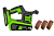 Ленточная шлифмашина аккумуляторная Greenworks G24BS (24В, без АКБ и ЗУ)