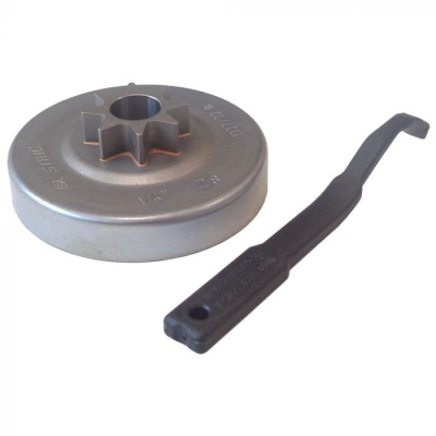 Цепная звездочка 1/4" 8 зубьев